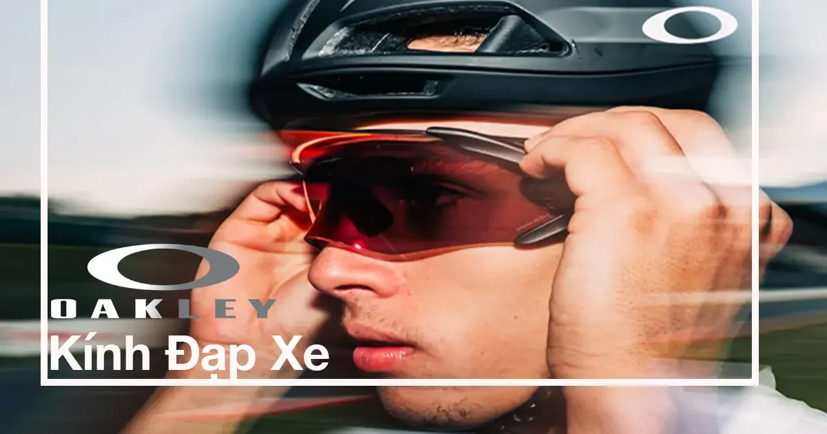 Kính đạp xe đậm chất Mỹ của thương hiệu Oakley