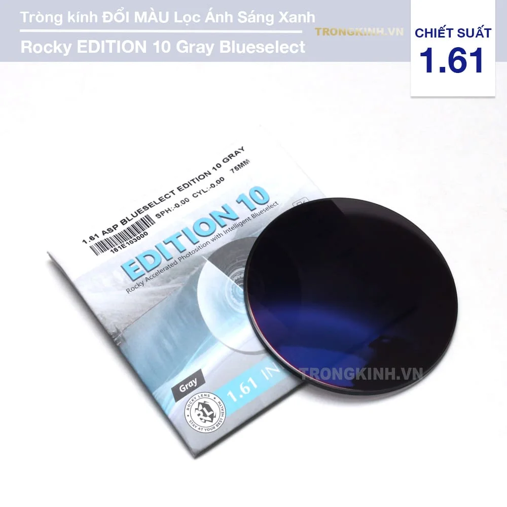Tròng kính đổi màu Rocky Edition 10 Gray