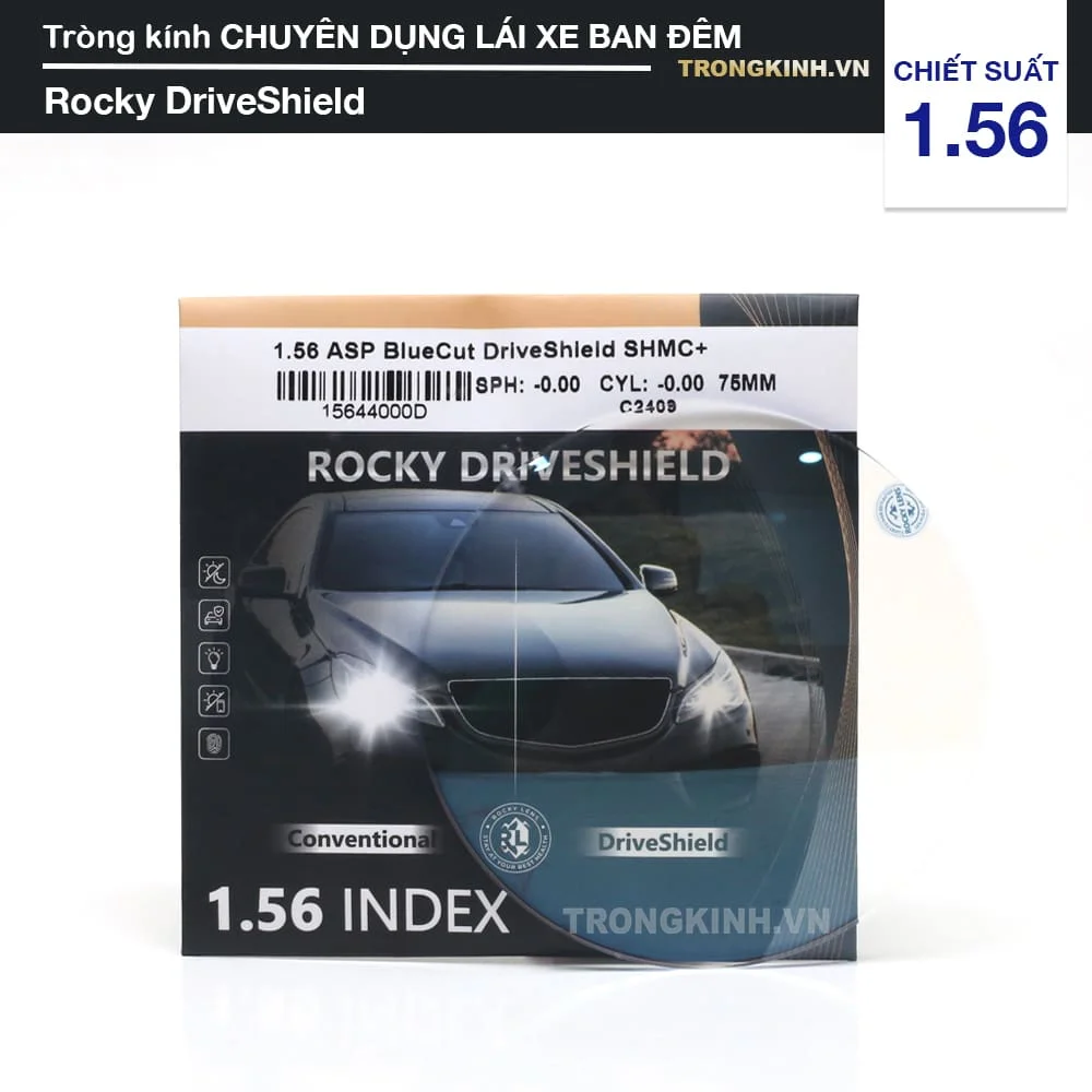 Trong Kính Chuyên Dụng Lái Xe Rocky DriveShield