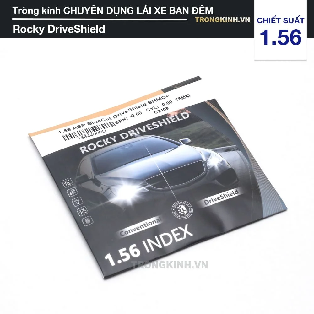 Trong Kính Chuyên Dụng Lái Xe Rocky DriveShield