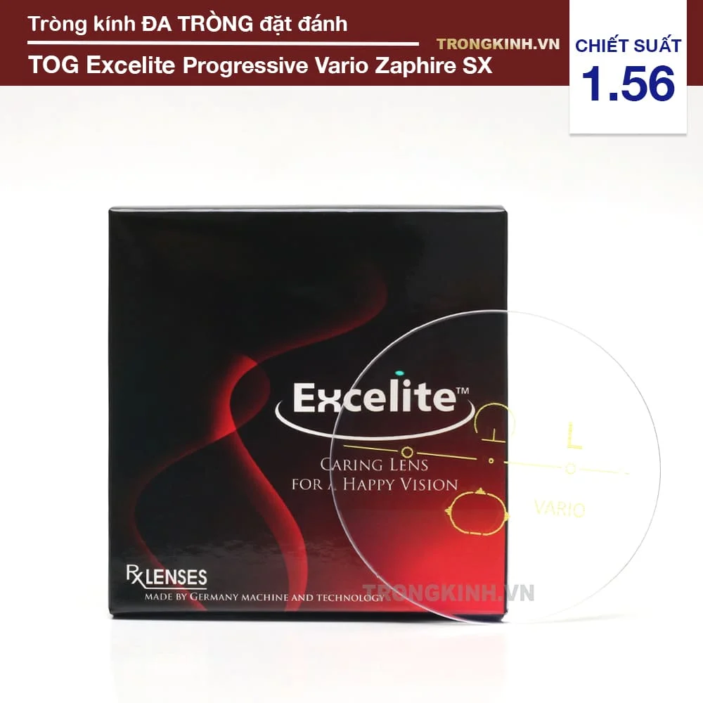 Tròng kính Đa Tròng Excelite Progressive Vario Zaphire SX