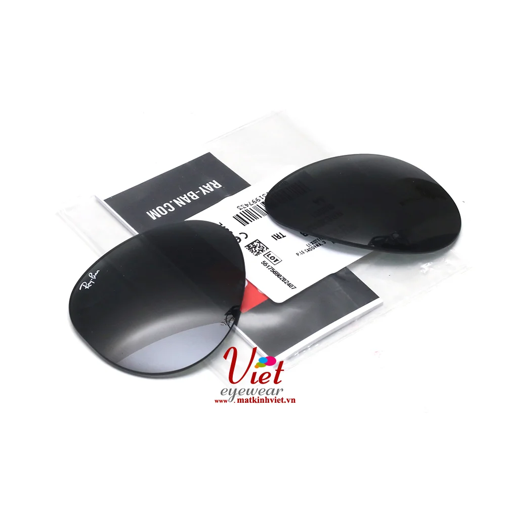 Tròng kính Ray-Ban RB3558 001/71 size 58
